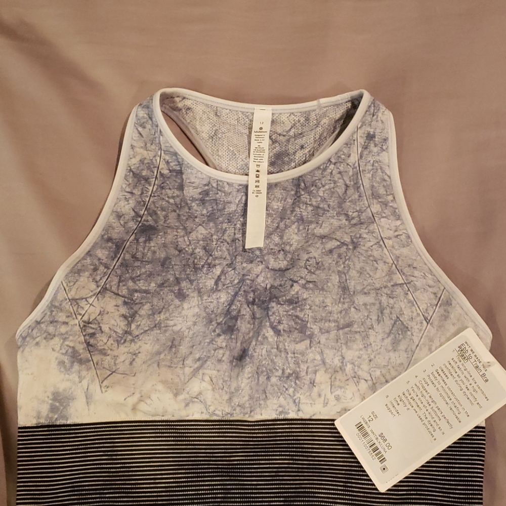 NWT Lululemon Ebb to Train sports bra sz 12